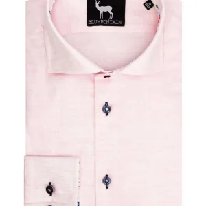 Blumfontain uni linnenlook Roze