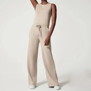 Dames Jumpsuit Luchtig Met Ceintuur Polyester Casual