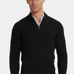 THE ADAMO QUARTER ZIP SWEATER
