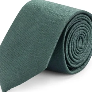 Stropdas zijde print patronen groen