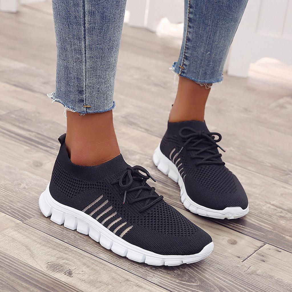 Dames Sneakers Comfortabel Orthopedisch Design Ademend Textiel - Afbeelding 5