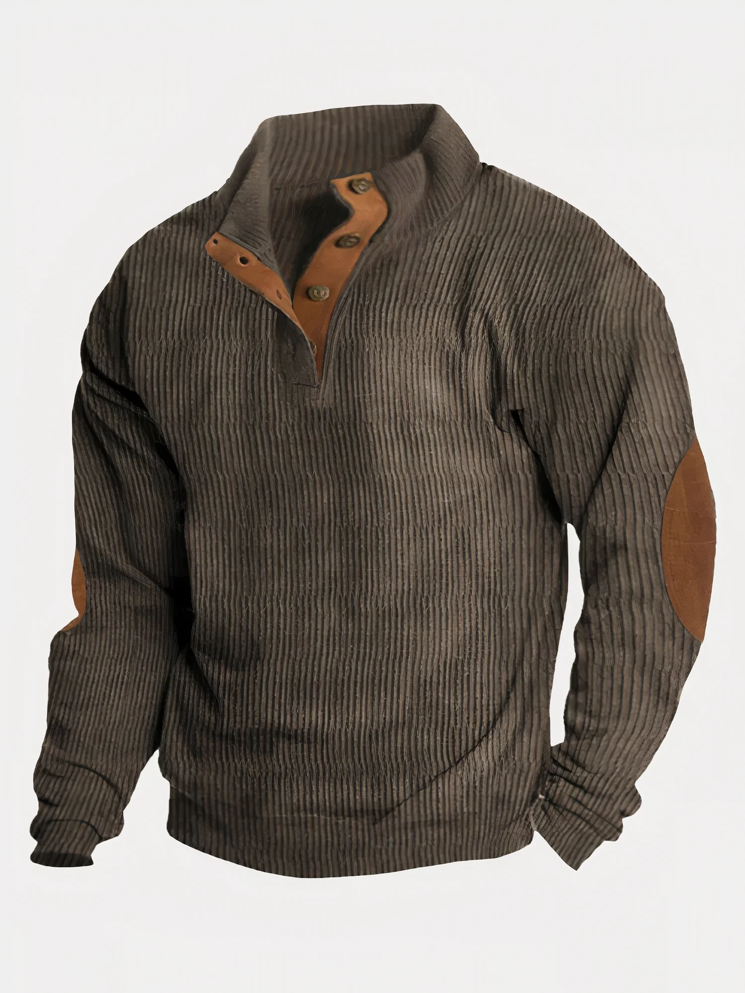 Heren Trui Kleurcontrast Modern Zacht Ademend Materiaal - Afbeelding 5
