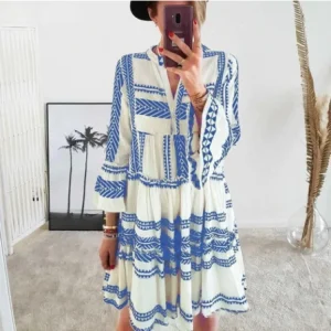 Boho Print Jurk