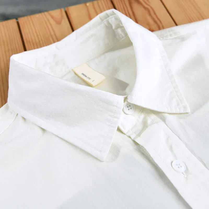 Heren Overhemd Casual Stijlvol Katoen - Afbeelding 6