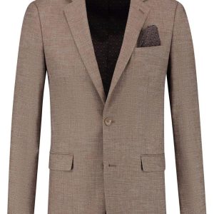 Colbert linnenlook bruin