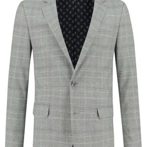 Colbert ruit lichtgrijs