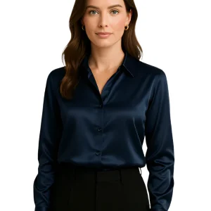 Dames Blouse Met Knopen