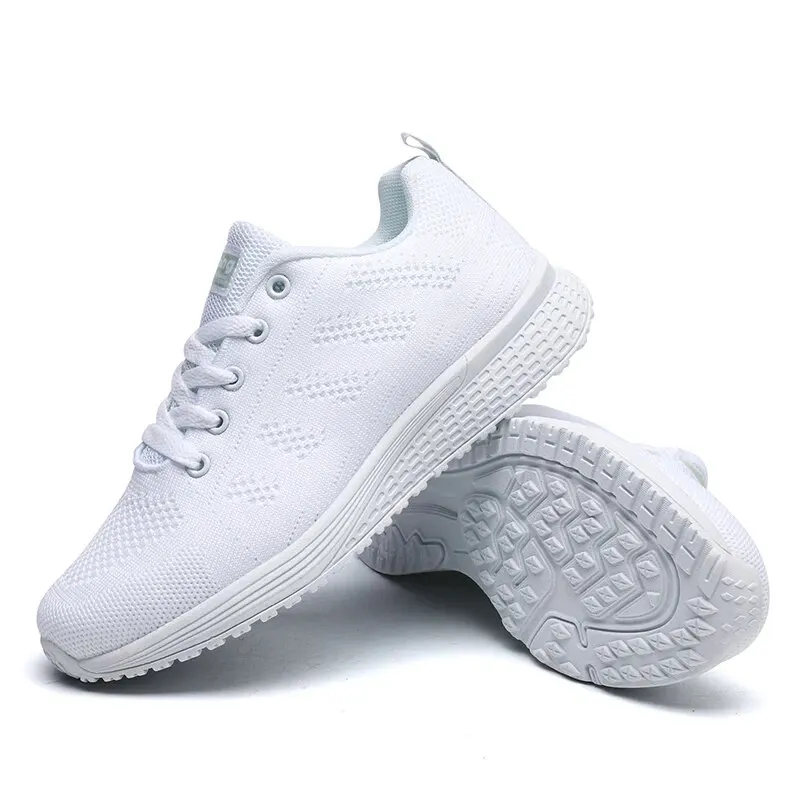 Dames Casual Sneakers Ademend Mesh Wandelschoenen - Afbeelding 6