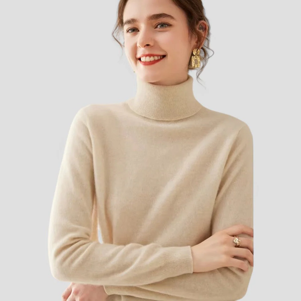 Dames Coltrui Luxe Gebreid - Afbeelding 4