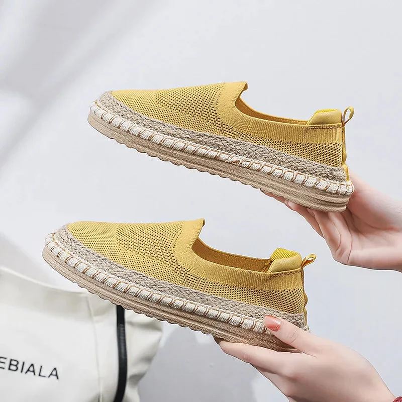Dames Espadrilles Gebreid Modern - Afbeelding 3