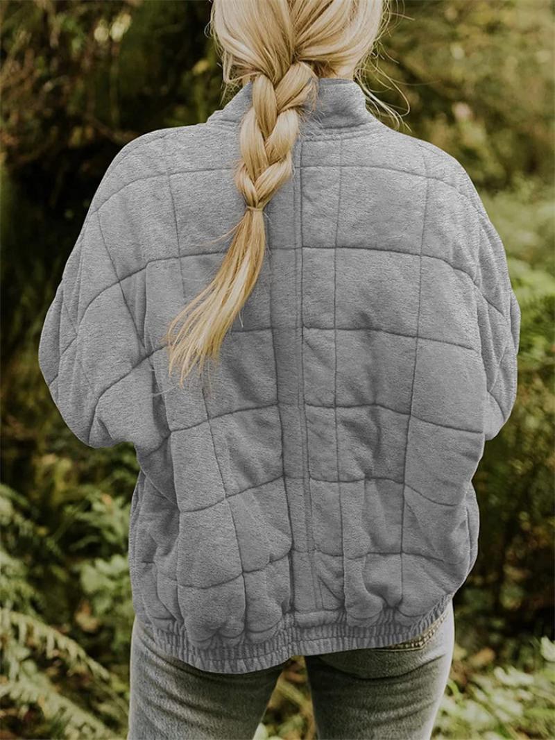 Dames Gequiltede Jas Lichtgewicht Stijl - Afbeelding 5