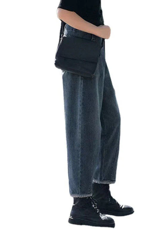 Dames Harembroek Hoge Taille met Zakjes Casual Katoenmix - Afbeelding 3