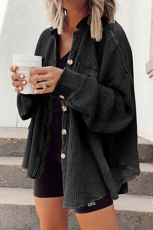 Dames Jack Wafel Corduroy Met Knopen en Zakken - Afbeelding 4