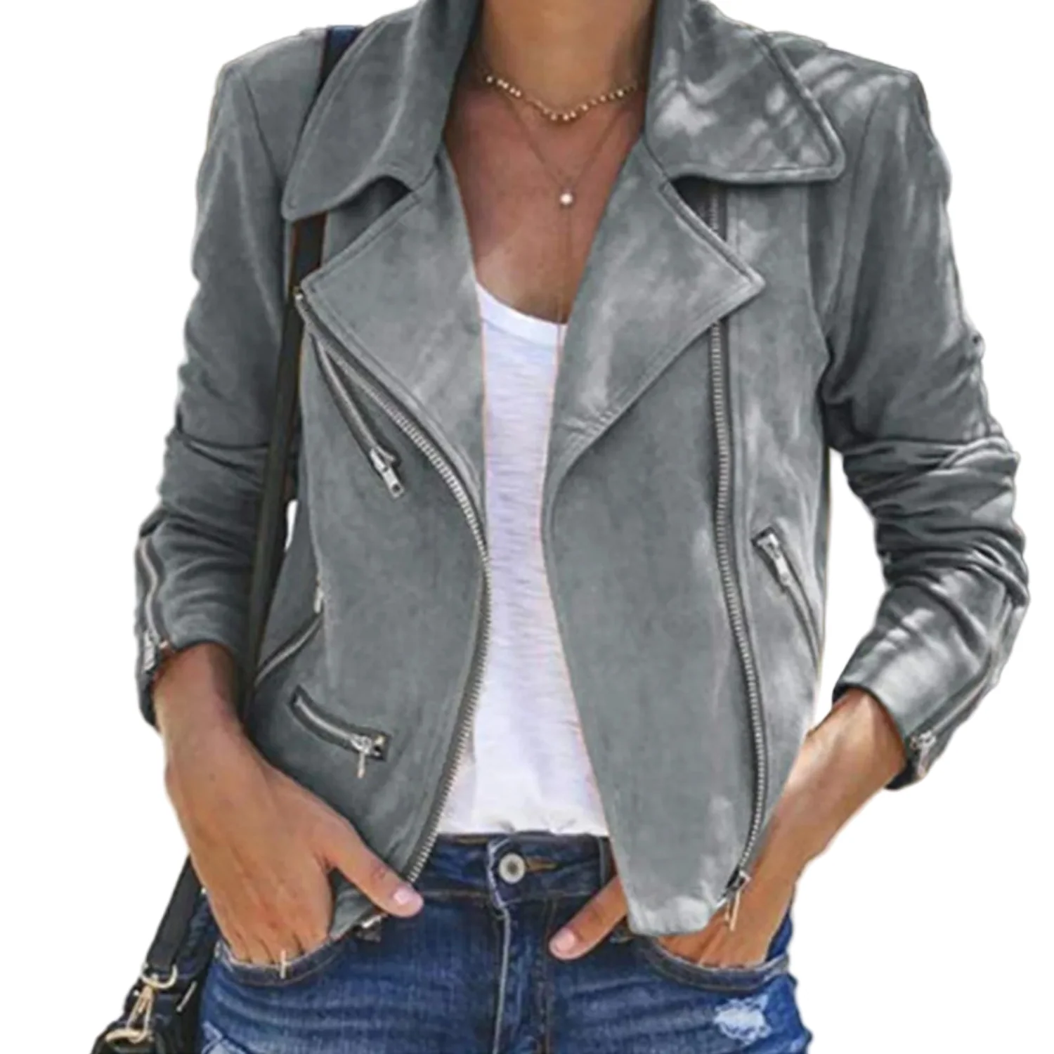 Dames Jack met Rits Stijlvol en Comfortabel - Afbeelding 2