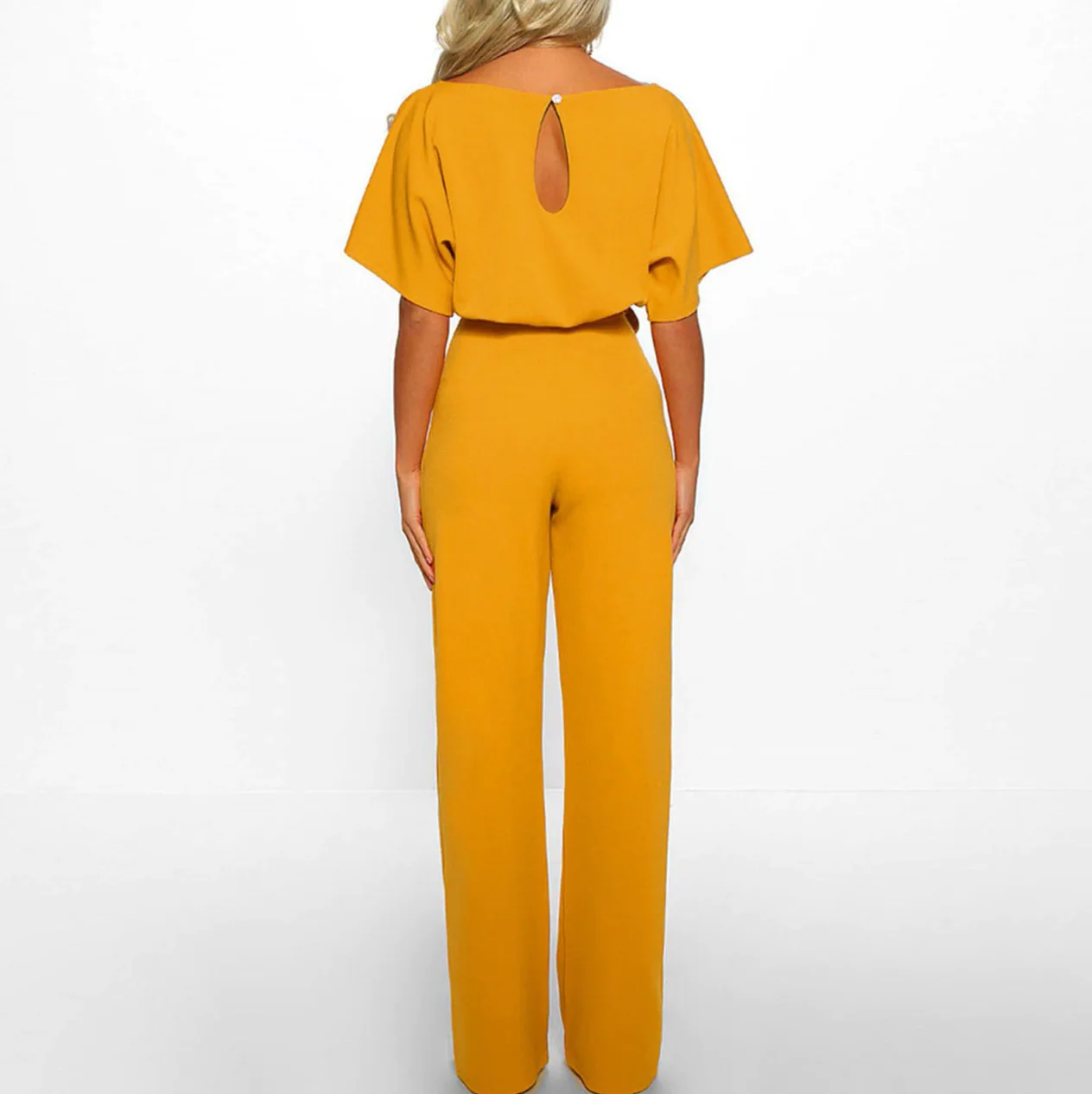 Dames Jumpsuit Met Uitgestrekte Mouwen En Comfortabele Pasvorm - Afbeelding 6