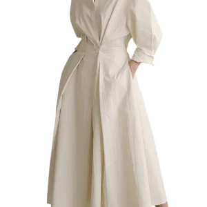 Dames Moderne Jurk Luchtig Zomerstof