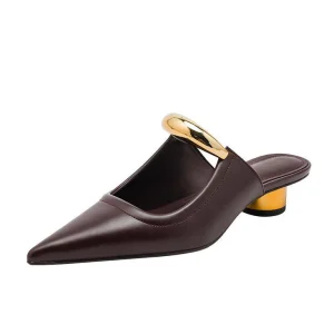 Dames Sandalen met Hak en Puntige Neus voor Casual en Formele Gelegenheden
