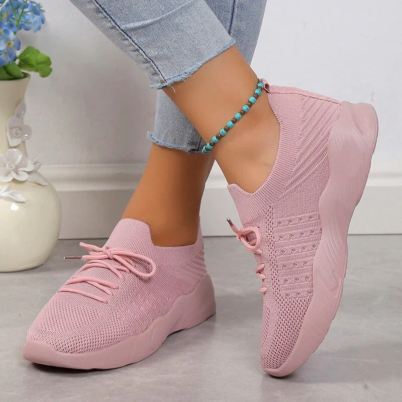 Dames Sneakers Ademend Mesh Casual Comfort Schonen - Afbeelding 5