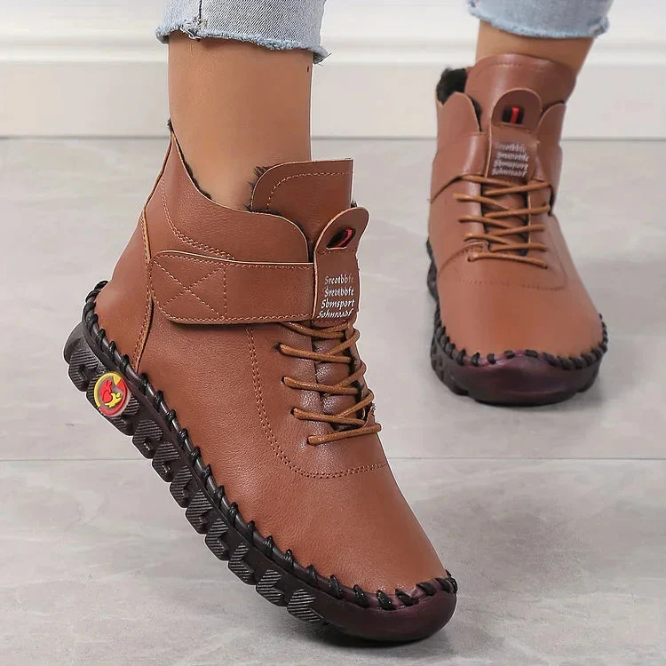 Dames Sneakers Laarzen Warm Winter Comfortabel - Afbeelding 3