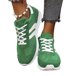 Dames Sneakers Met Lage Schouder en Modern Ontwerp