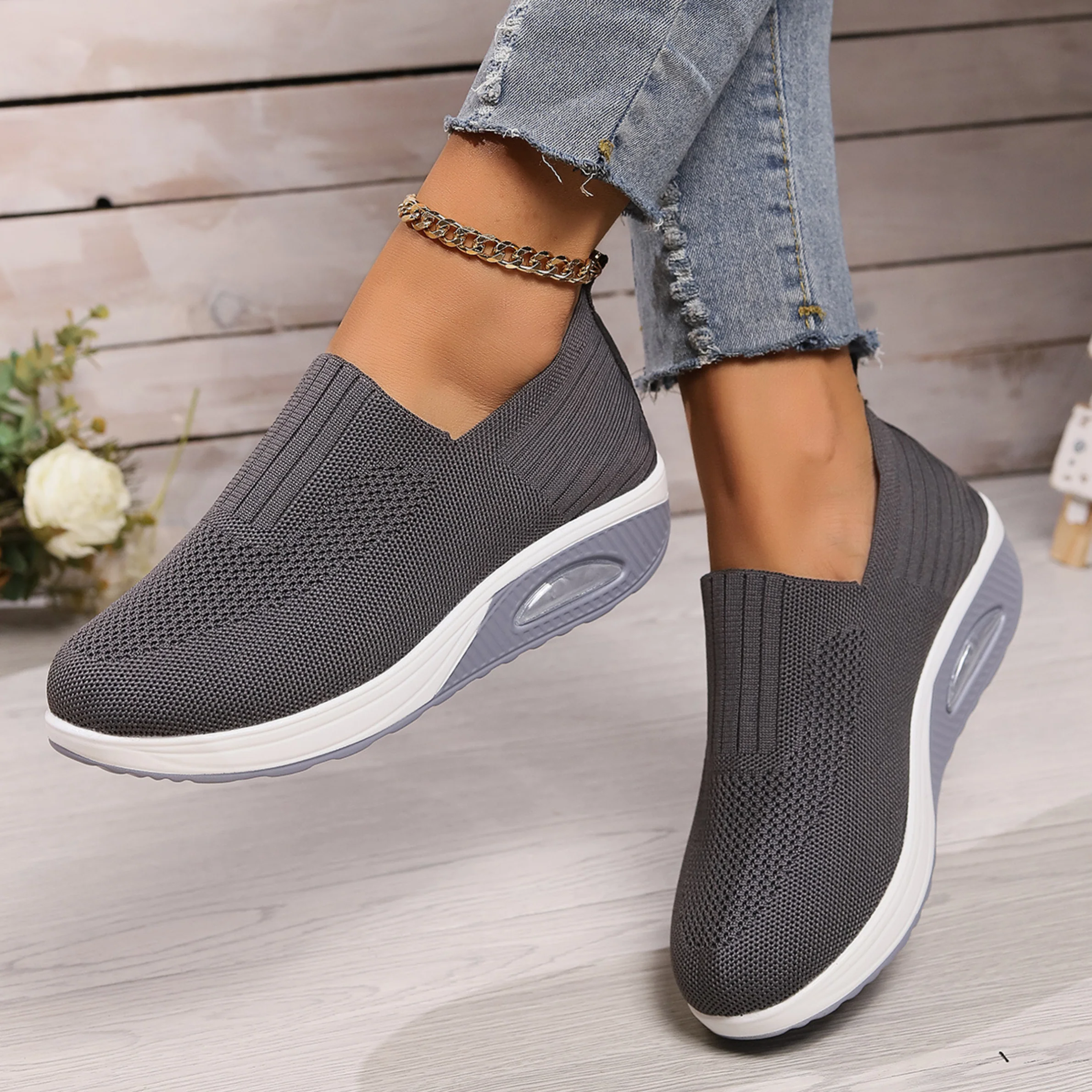 Dames Sneakers met Orthopedische Ondersteuning - Afbeelding 9
