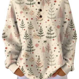 Dames Trui Casual Herfststijl met Ademend Ontwerp