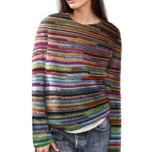 Dames Trui Met Patroon Casual