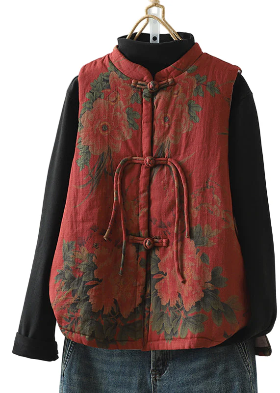 Dames Vintage Vest met Franje en Patchwork - Afbeelding 2