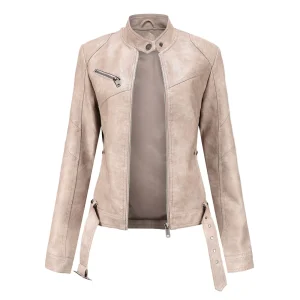 Dames Zipper Jacket Modern Stijl