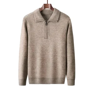 Heren Coltrui met Lange Mouwen en Ritssluiting Casual