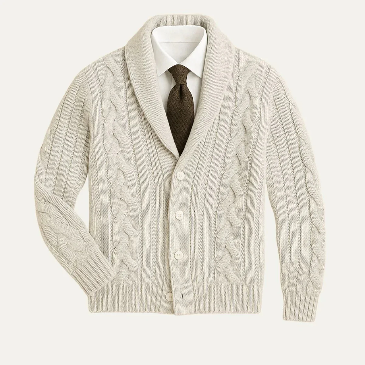 Heren Gebreide Cardigan Casual - Afbeelding 6