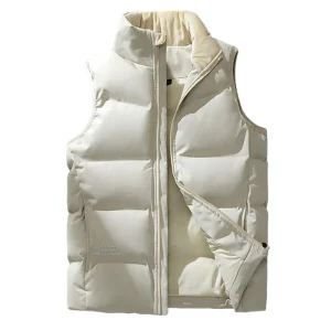 Heren Gilet met Ritssluiting Casual Stijl