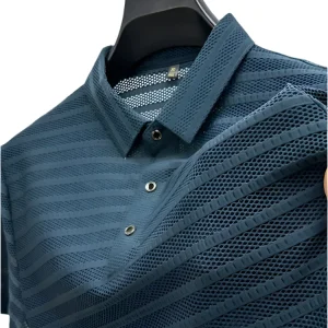 Heren Overhemd Casual Mesh