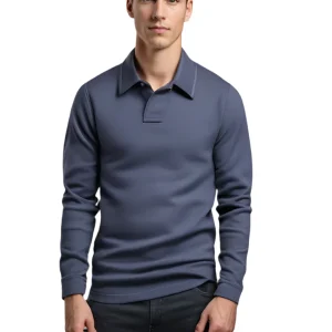 Heren Overhemd Lange Mouwen Casual Lichtgewicht Katoen