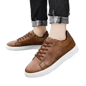 Heren Sneakers Laag Met Veters Voor Casual Stijl