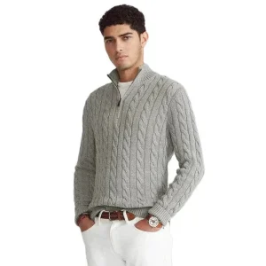 Heren Trui Casual Halve Rits Ademend Materiaal