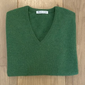 Dames V-Hals Trui | Watercress