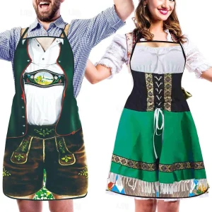 Koppels Schorten Oktoberfest Stijl met Humor