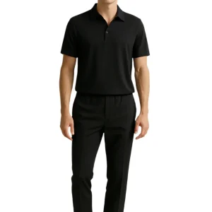 Mannen Polo en Pantalon Set Luxe Comfort