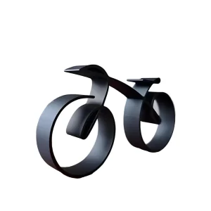 Moderne Fietssculptuur Abstract Ontwerp