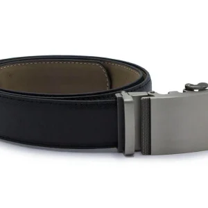 Riem clickgesp structuur zwart