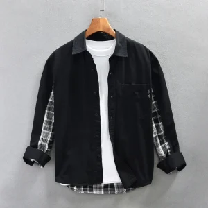 Heren Overhemd Casual Stijlvol Katoen