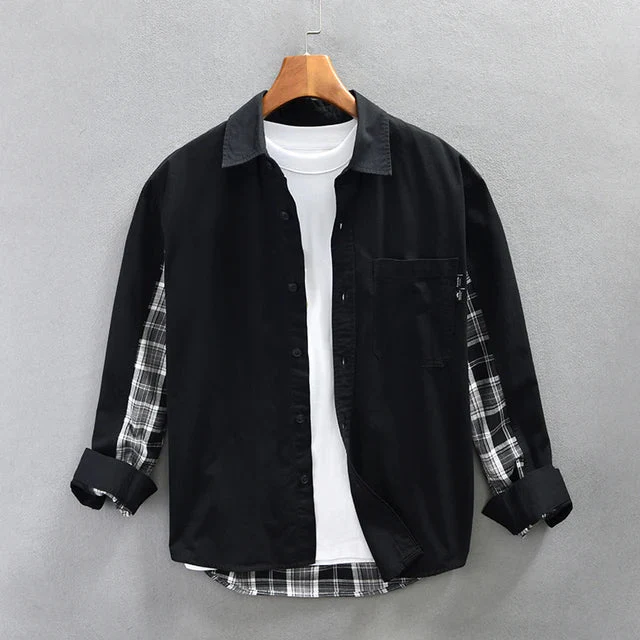 Heren Overhemd Casual Stijlvol Katoen - Afbeelding 2