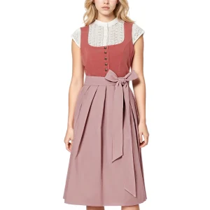 Vrouwen Dirndlkleid met Schürze Traditioneel Bavarian Stijl