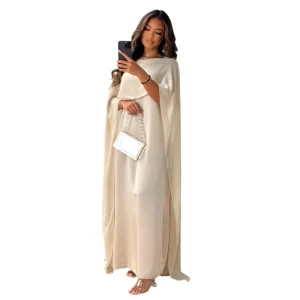 Vrouwen Lange Jurk Minimalistisch Stijl