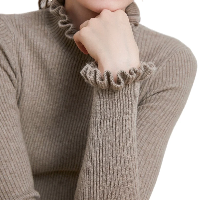 Vrouwen Turtleneck Trui Stijlvol Comfort - Afbeelding 2
