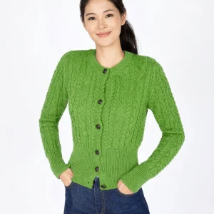 Cropped Cardigan | Elva | Irelands Eye Knitwear