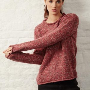 Donegal Fleck Roll Neck | Ierse Wollen Trui