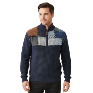 Herensweatshirt Met Rits In Moderne Stijl