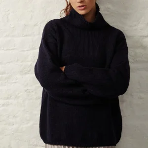 Ierse Wollen Trui | Navy